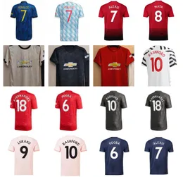 Man 2018 2019 Cavani Retro Soccer Jerseys 2020 2021 2022 UTD Vintage Footbale Shird Camiseta de Futbol 18 19 20 21 Rashford Lukaku Martial B.Fernandes Lingard Martial