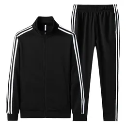 Tute da uomo Tuta da uomo 2 pezzi Set Abbigliamento da palestra Abbigliamento sportivo classico Homme Uomo Corsa con cappuccio Giacche Abbigliamento Tute da esterno 4XL 231114