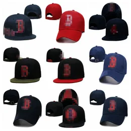 Red Soxes-B lettera Berretti da baseball Nuovo arrivo moda stile estivo uomo donna Hip Hop Bone Snapback Hats