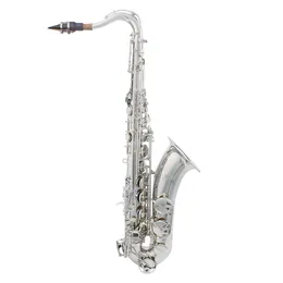 Серебряный тенор саксофон в BB Tenor Saxophone Instrument