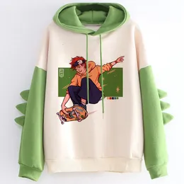 Kvinnors jackor sk8 The Infinity Sweatshirtmen Casual Ulzzang Vintage Hooded Streetwear unisex japanska anime hoodies manga hoody kvinnlig 230414