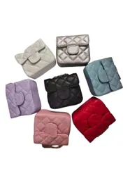 Lady Style Kids Square Handbags Girls Diamond Lattice Messenger Bags Kids Kids Chain One Counter Bag A8733V