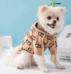 Outdoor Coats Winter Warm Knitted Weather Pets Winter Clothing