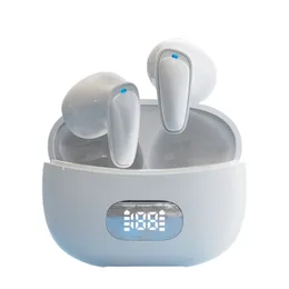 Super mini mobiltelefon hörlurar Bluetooth TWS-headset Apple Stereo In-Ear Trådlöst brusavbokning Spel Musik hörlurar Vattentät svettsäker LED-display