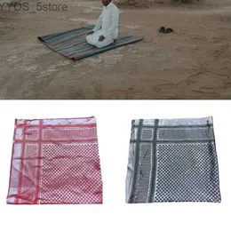 Halsdukar Arab Keffiyeh Shemagh Square Scarf Multifunktionell Bandana Middle East Shl Wrap Adult Turban Arabian Costume Headscarf Hijab YQ231114