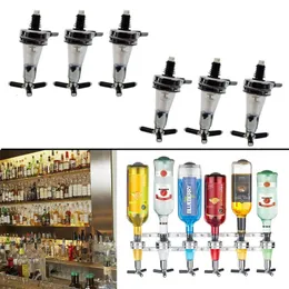 Storage Boxes Bins 6 station Wall Mounted Liquor Wine Dispenser Machine Drinking Soda Pourer Home Tools for Beer Coke Fizzy 230413