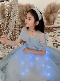 Kız Elbise Vestidos Longos Abiye Robe Longue de Festa Balo Akşam Menina Partisi Idos Bambina Fantasias Princesse Fille Kids