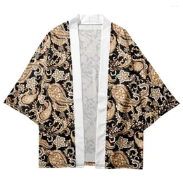 Mäns Sleepwear Summer Men Kimono Casual Loose Yukata Shirts Vintage Style Cardigan Robe Bathrobe Japanese Jacket Morning Gown Home Clothes
