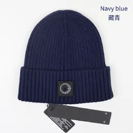 Factory spot new solid color knitted hats men's fashion brand wool hats ladies e-commerce for warm outdoor pullovers