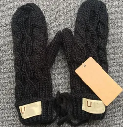 Luvas de cartas femininas da moda para inverno Autumn Cashmere Mittens Glove com adoráveis designers de luvas de inverno esportivo ao ar livre