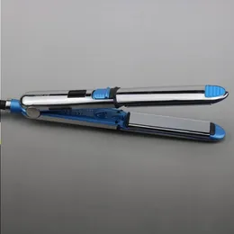 Freeshipping Max 750F Pro Titanium Floating Plate Flat Iron Hair Strainter Professional Fast Electric Hair Rening Metal Housi Pogs