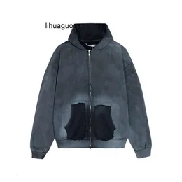 Abrigos tamaño casual tamaño Prendas de abrigo balencaigaly Sizehoodies sudaderas con capucha traje con capucha balencigaly moda color estampado de rayas Asiático Hombres salvaje respirable más U475