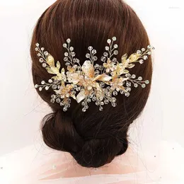 Fermagli per capelli Europa e Stati Uniti Pettine di alta qualità Accessori per abiti da sposa fatti a mano di lusso NA