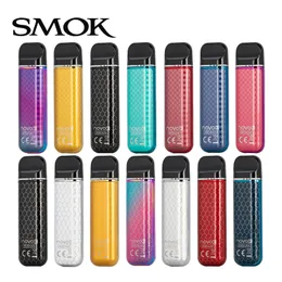 Smok Novo 3 Kit 25W Pod System Vapeデバイス内蔵800mAhバッテリー2ml 0.8ohmメッシュポッド100％本物