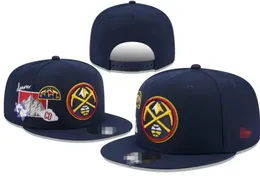 Denvers nuggets bollkapslar Casquette 2023-24 unisex mode bomull baseball cap snapback hatt män kvinnor sol hat broderi vår sommar mössa grossist a1