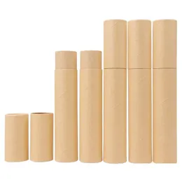 Caixas de armazenamento caixas pretas kraft paper incenso barril de tubo pequeno para lápis joss stick conveniente transportar lx1636 entrega de gota dhwar