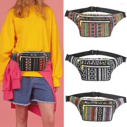 Torby w talii moda neutralna torba sportowa bohemia kobieta wielokolorowa komunikator crossbody wielofunkcyjny czapki klatki piersiowej torebka pieniężna