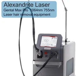 755 nm 1064nm candela Gentalmax macchina per la depilazione laser USA fibra ottica Giappone condensatore per una forte produzione di energia depilazione laser di bellezza del pigmento vascolare