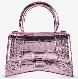 Borsa a tracolla Borsa a clessidra Designer Ladies lucido Coccodrillo goffrato Catene Borse a tracolla moda Borse a tracolla in pelle Halfs Moon Aspetto 22