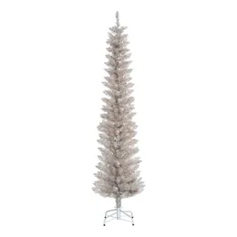 Christmas Decorations 6Ft PreLit Tree Holiday Decor with Lights Metal Stand Indoor 231113