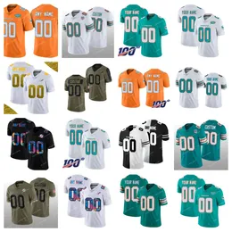 Miami''Dolphins''Custom Men Jersey Women Kids Active Player #00 Your Name Your Number Color Rush Elite Limited''NFL''Football Jerseys