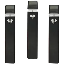 블랭크 블랙 일기 예약 1ml vape 펜 빈 전자 담배 280mah 충전식 vapes 세라믹 코일 증기 펜 포드 미국 두꺼운 오일 비주얼 탱크 순수한 맛 스타터 키트