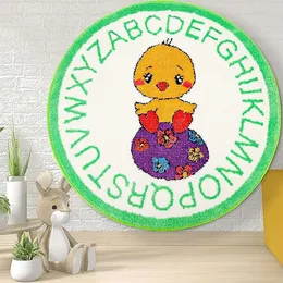 ZK20 Nursery Rug Soft Crawling Play Mat Non Slip Educational Playmat Kids Rug for Children Toddlers Bedroom Classroom Nursery Room Kids Room Decor