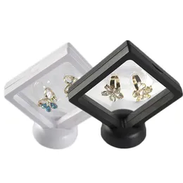 Jewelry Stand Women Floating Suspended Display Case Coins/Necklaces/Bracelets Gems Artefacts Transparent Jewellery Holder Bo Dhgarden Dhhzx