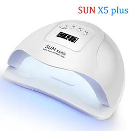 Nageltorkar Sunx5 plus 72W/54W UV -lampa LED -nagellampa Nagel torktumlare Sol ljus för manikyrgel naglar Lampa torkning för gellack 230414