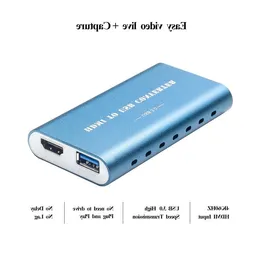 Freeshipping HW Codec USB USB 30 4K60Hz Video Yakalama Kartı HD-MI Video Grabber oyunu Windows Linux MacOS CJWAK için Çöp Yakalama Cihazı