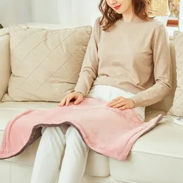 Battaniye kalın elektrikli ısıtma kadın zamanlayıcı ısıtmalı usb kral el kapağı voor op de banka kış battaniyesi