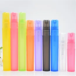 1000pcs/lot 3ml 5ml 10ml Empty Bottle Translucence Plastic Spray Bottle Makeup Perfume Atomizer Refillable Bottles