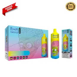 Ordina ora Originale Fumot RandM tornado 9000 9K soffi vape usa e getta Bobina a rete per sigaretta elettronica 53 colori disponibili