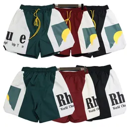 Herrshorts Designer Galleryse Byxor Depts Korta Byxor Dam Sport Träningsbyxor Sommargym Fitness Korta byxor Lösa Oversize Style Europeisk storlek s-xl