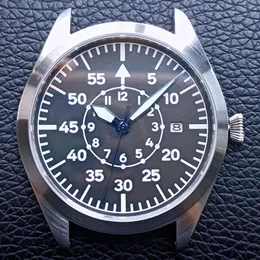 ساعات المعصم الطيار التلقائي Flieger Watch Men Dicate Time Type B a Miyota 8215 Diver 200m Waterproofwatch Withepieces with Escapement 231114