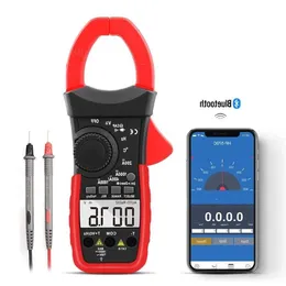 Digital Clamp Meter 1000A AC/DC Current Voltage Capacitance Temperature Multimeter Connect to Phone Tester Igjdc