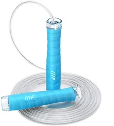 Jump Ropes Jump Rope with Non-slip Handle and Rapid Ball Bearings Skipping Rope Gym Fitness Home Exercise Slim Body 230414