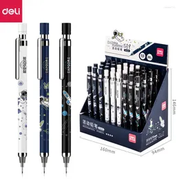 3pcs/mix kawaii mechanical pencil 0.5/0.7mm漫画児童ギフト用自動消しゴム学校のオフィス用品デリ