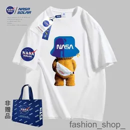 Herr t-shirts nasa mens shorts män designer t shirt tshirt kvinnliga kläder överdimensionerade skjortor för korta kläder kvinnor t-shirt plus storlek 2 5oe7