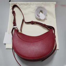 Designer Bag Womens Shoulder Bag Crossbody Bag Classic Half Moon Bag Cowhide Splice Handbag Fashion Bag Zipper Wallet crossbody bag for woman
