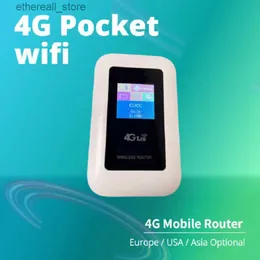 ルーターのロック解除4GポケットWiFi 150Mbps SIMカードワイヤレスホットスポットモバイルルーターL100-2 Q231114