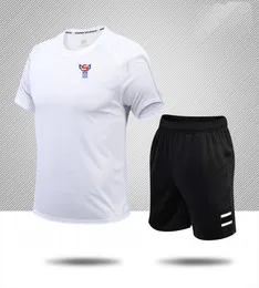 Tute da uomo delle Isole Faroe abbigliamento estivo a maniche corte per il tempo libero abbigliamento sportivo da jogging camicia traspirante in puro cotone