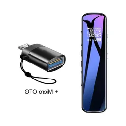 Freeshipping Dictaphone Ses Kaydedici Ses Mini Ses Mp3 çalar Profesyonel Dijital Kayıt Kayıt HD etkinleştirilmiş Otg Bağlantısı Huwrw