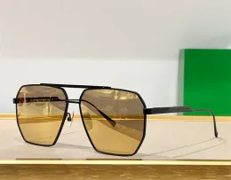 1012 Designer A112 ar Mens and Women Sunglasses Classic Pilot Square Shape Metal Sun Glasses Trend All-match Style Anti-ultraviolet Com Sque