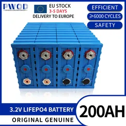 3.2V 200AH Lifepo4 Bateria 12V Akumülatör 6000 Cykli Fosforan Litowo-Elazowy Baterie Do Wzki Golfowe Odzie EV RV Vans Camper