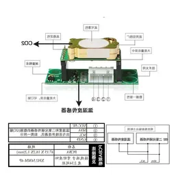 Temperatura i wilgotność czujnik dwutlenku węgla Oczyszczanie powietrza OKLPQ
