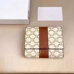 cüzdan moda tasarımcı deri cüzdan lüks kısa triomphe cuir kredi kartı tutucu çanta çantaları altın donanım zippy madeni para çantalarının kadınları orijinal kutu cellin