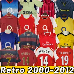 HENRY BERGKAMP V. PERSIE Herren Retro-Fußballtrikot VIEIRA MERSON ADAMS Home Away Fußballtrikot Uniformen 00 02 01 03 04 05 06 07 08 11 12 2000 2001 2002 2003 2004 2011 2012