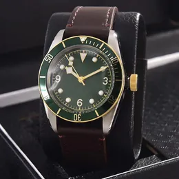 Relojes de Lujo Mens Watch Watch Cloned 39mm Mechanical بالكامل أوتوماتيكي u1top سلسلة جلدية من الفولاذ المقاوم للصدأ عالية الجودة