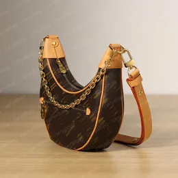 Bolsa de cuero Half Moon: embrague de axuelo elegante, bolso de silla de  montar de cuerpo de cuero genuino y bolso de la ciudad liviano para uso 